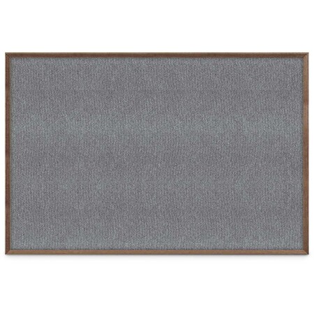 United Visual Products Sliding Door Indoor Enclosed Corkboard, 6 UV9002ACS-GOLD-FORBO